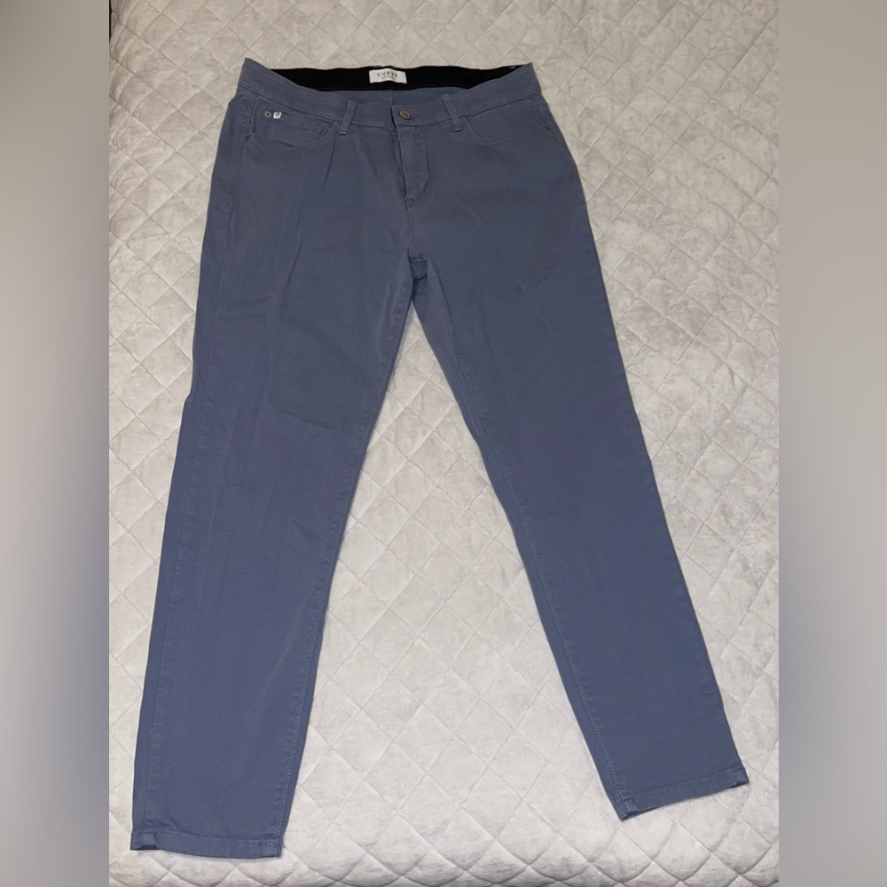 Women's Curve Appeal Blue Pants